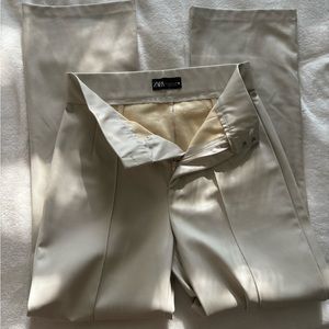Zara Faux Leather Pants